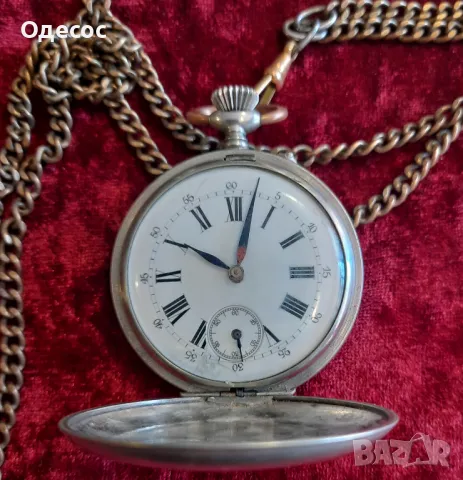 Швейцарски джобен часовник Enigma/скелетон/, снимка 2 - Антикварни и старинни предмети - 49773182