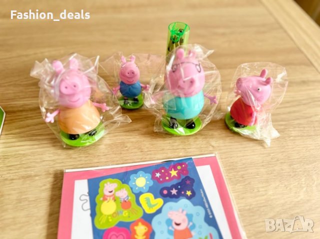 Нов Peppa Pig комплект колекционерски фигури Деца Подарък коледа, снимка 9 - Други - 42342909