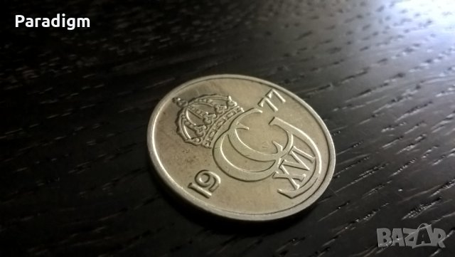 Mонета - Швеция - 50 йоре | 1977г., снимка 2 - Нумизматика и бонистика - 29778725