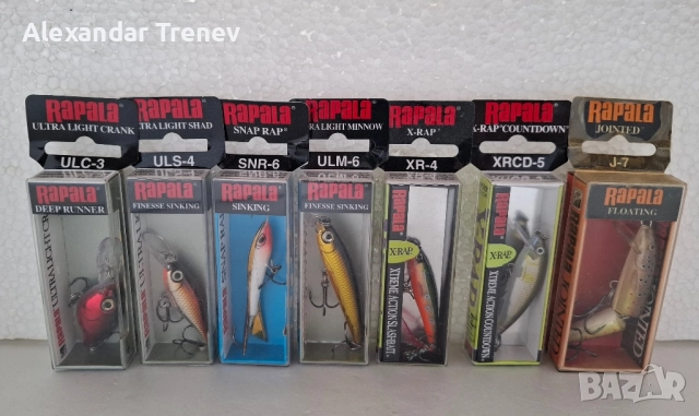 Воблери Rapala, снимка 6 - Такъми - 52276253