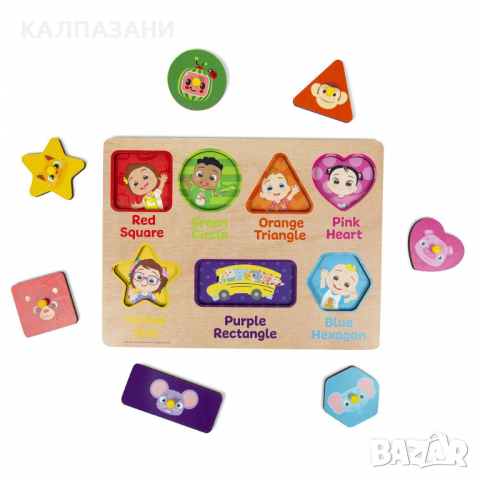 COCOMELON пъзели от дърво 3 бр. 96 0064, снимка 4 - Игри и пъзели - 36473347