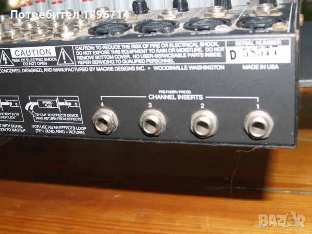 Аудио миксер (смесител) Mackie Micro Series 1202, снимка 3 - Ресийвъри, усилватели, смесителни пултове - 50336121