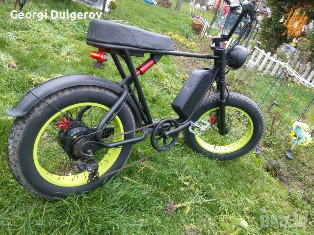Електрическо колело с дебели гуми, снимка 5 - Велосипеди - 54088530