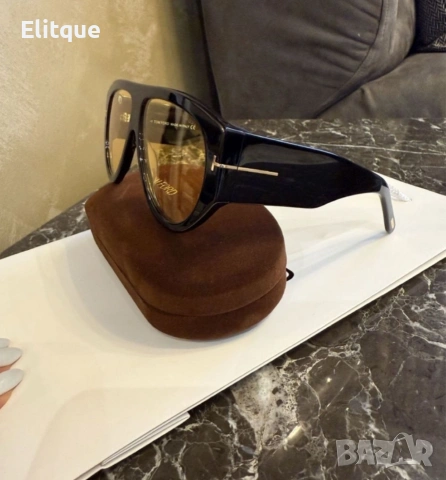 очила с черен обикновен калъф и ув защита tom ford , снимка 5 - Слънчеви и диоптрични очила - 53223199