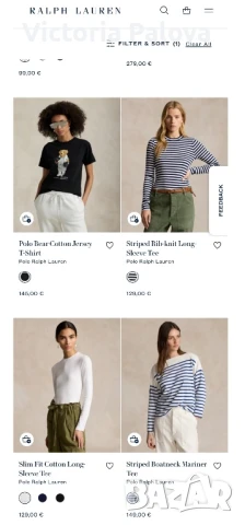 Маркова тениска RALPH LAUREN SPORT оригинал, снимка 13 - Тениски - 50605443