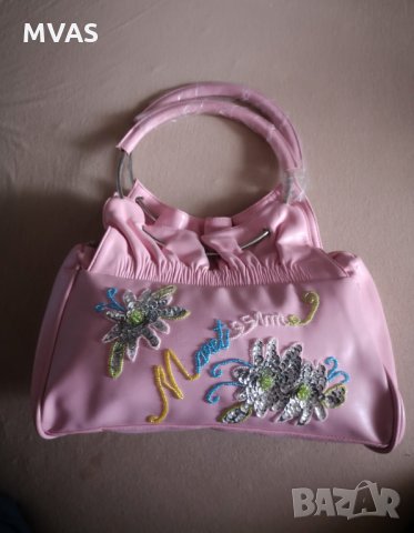 Нова розова дамска чанта преоценена, снимка 1 - Чанти - 34189216