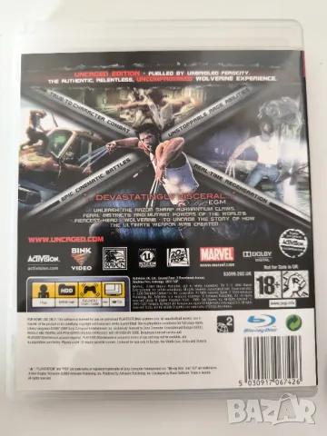 X-Men Origins Wolverine Uncaged Edition Игра за PS3, игра за Playstation 3, снимка 2 - Игри за PlayStation - 40615721