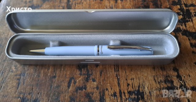 химикалка Пеликан Джаз Пастел в метална кутия, Peliкan Jazz Pastell K35, 3 различни цвята , снимка 6 - Ученически пособия, канцеларски материали - 40286117