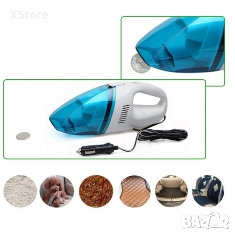 Преносима мини автомобилна прахосмукачка за сухо и мокро почистване, снимка 14 - Аксесоари и консумативи - 52482816