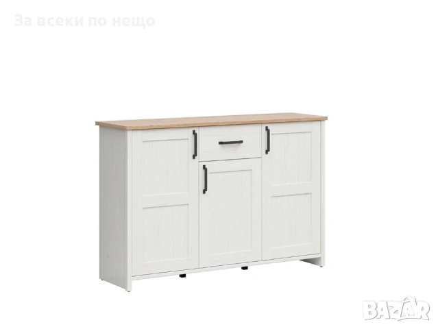 Скрин с три врати и чекмедже LOKSA KOM3D1S Код P2163, снимка 4 - Скринове - 54162368