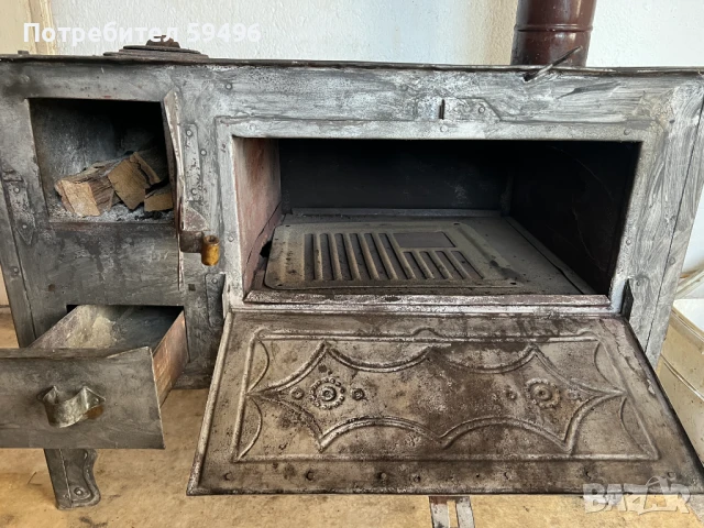 ПОДАРЯВАМ печка на твърдо гориво, снимка 2 - Отоплителни печки - 51197101