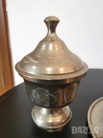 Стар посребрен сервиз за чай