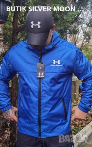 Мъжка Ветровка -M,XL,3XL-лого Бродирано 💫 Under Armour , снимка 1