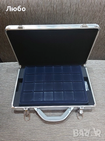 Алуминиево куфарче за монети!, снимка 4 - Нумизматика и бонистика - 53036871