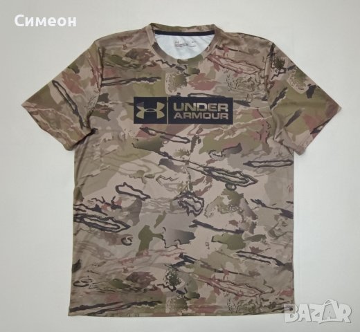 Under Armour UA Camouflage Tee оригинална тениска L спорт фланелка