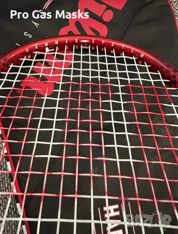Професионална Тенис ракета Tennis Racquet Wilson Hammer 8.2 Flat Beam Swing index System Stretch Pws, снимка 3 - Тенис - 49392448