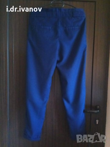 Тъмносин панталон лек потур , снимка 6 - Панталони - 30065884