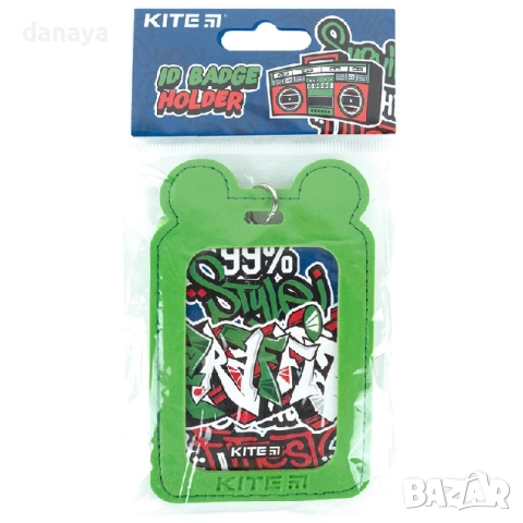 6017 Детски вертикален бадж с лента Kite, снимка 6 - Ученически пособия, канцеларски материали - 51785894