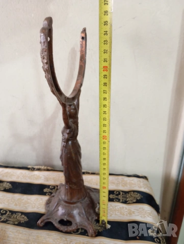 Антично настолно огледало  Арт Деко, снимка 4 - Антикварни и старинни предмети - 53060644