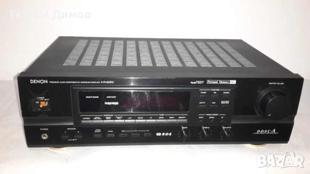 Ресийвър DENON  AVR-600RD, снимка 2 - Ресийвъри, усилватели, смесителни пултове - 52520164