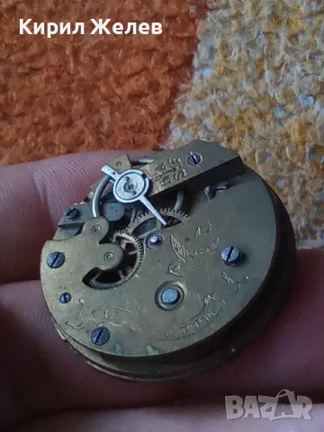 МЕХАНИЗЪМ от РЯДЪК СТАР МАРКОВ КОЛЕКЦИОНЕРСКИ ШВЕЙЦАРСКИ ДЖОБЕН ЧАСОВНИК с РИМСКИ ЦИФЕРБЛАТ 49628, снимка 15 - Антикварни и старинни предмети - 48578792