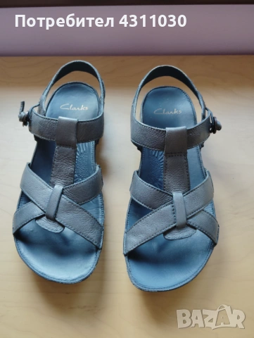 Clarks сандали естествена кожа 41 номер