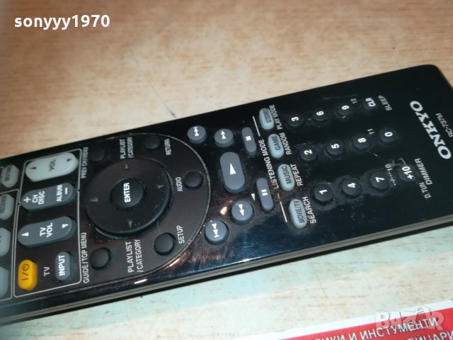 onkyo rc-737m receiver remote-внос sweden 0603211940, снимка 9 - Ресийвъри, усилватели, смесителни пултове - 32065946