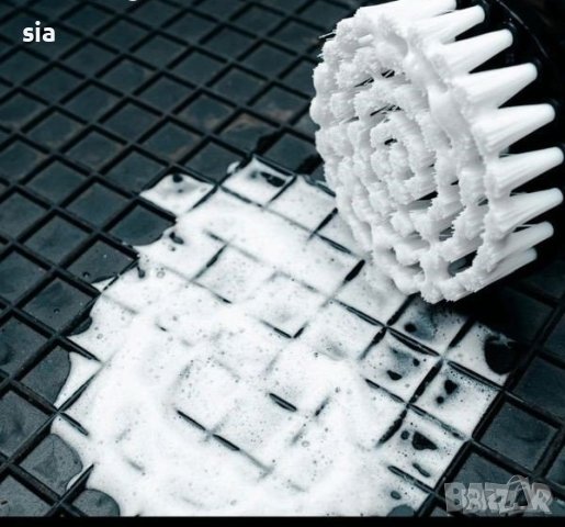 Четка за почистване на всякакви повърхности,предназначена за работа с винтоверт, снимка 3 - Аксесоари и консумативи - 44290625