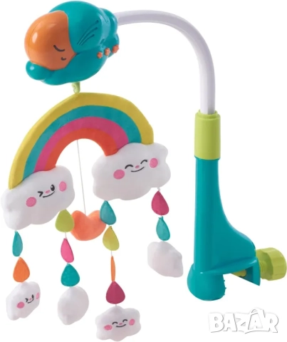 Сензорна музикална въртележка AUBY Dreaming Mobile, снимка 3 - Музикални играчки - 52941894