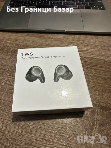 Нови Безжични Bluetooth слушалки TWS със стерео звук и зарядна кутия