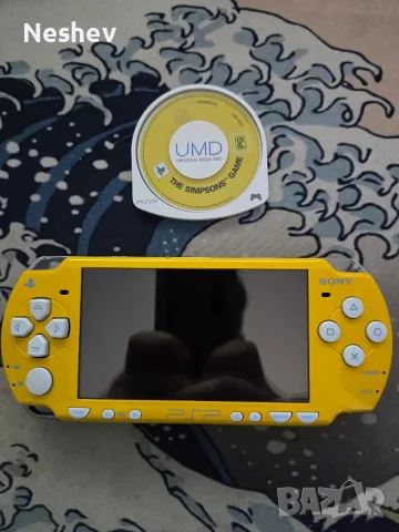 PSP 2000 Simpsons Limited edition + simpsons game
