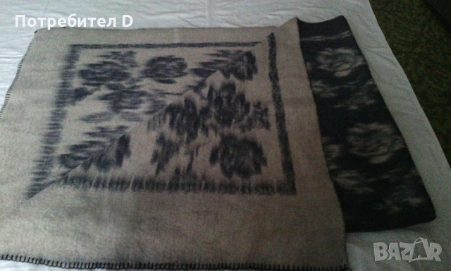 Вълнено одеяло. 200/153 см. Българско качество. Ново с етикет., снимка 2 - Олекотени завивки и одеяла - 34222840