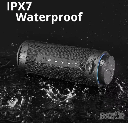 Tronsmart Element T7 Безжична Bluetooth Водоустойчивa Тонколона 30W IPX7 Shock Субуфер APP-управляем, снимка 10 - Bluetooth тонколони - 47943558
