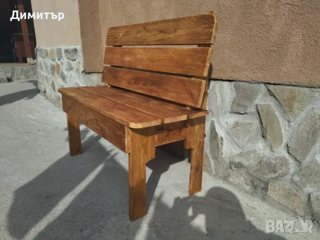 Дървена пейка за Антре или Градина !!!, снимка 3 - Декорация за дома - 48943800