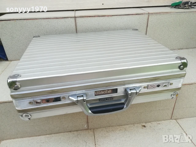 RIMOWA-MADE IN WEST GERMANY-АЛУМИНИЕВ КУФАР-ВНОС SWISS 0206251931LCHERY