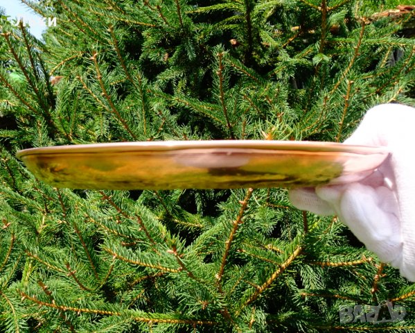 Медна тава,фруктиера,пано Исфахан Каламзани. , снимка 3 - Антикварни и старинни предмети - 37512605