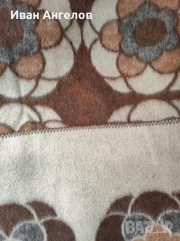 Ново вълнено одеяло 2, снимка 3 - Олекотени завивки и одеяла - 53221577