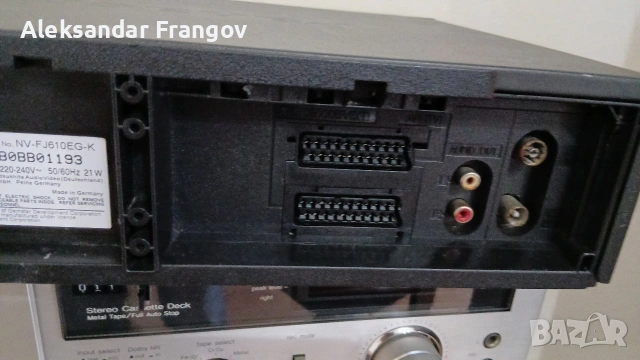 Panasonic NV - FG 610 HIFI STEREO , снимка 10 - Декове - 53889074