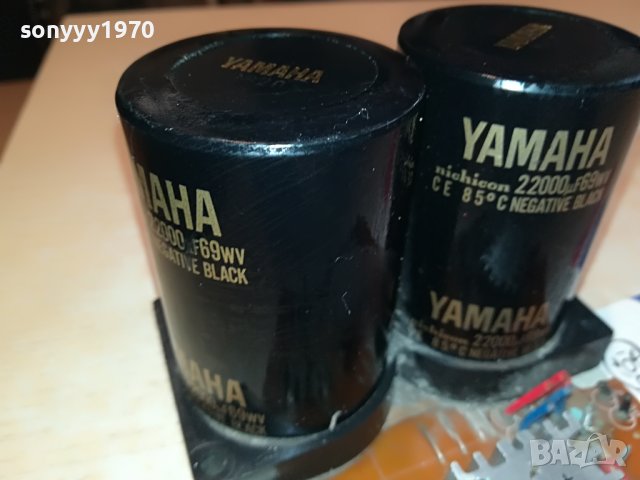 SOLD OUT-поръчани-yamaha x2 кондензатори платка 2703231410, снимка 2 - Ресийвъри, усилватели, смесителни пултове - 40152777