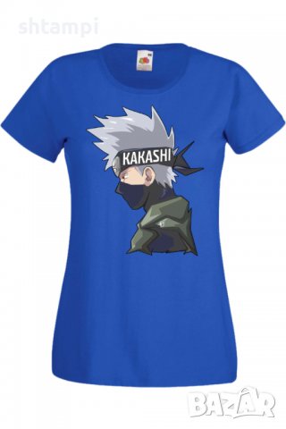 Дамска тениска Naruto Kakashi 02,Анимация,игра,Празник,Повод., снимка 4 - Тениски - 37945888