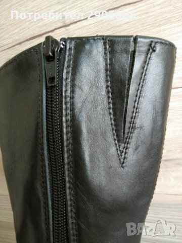 Нови кожени български полуботуши, снимка 6 - Дамски ботуши - 31615180