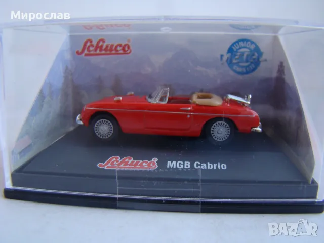 1:72 SCHUCO MGB CABRIO КОЛИЧКА МОДЕЛ ИГРАЧКА, снимка 4 - Колекции - 48025829