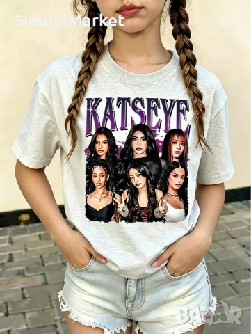 Детска тениска KATSEYE K POP BTS детски тениски, снимка 12 - Детски тениски и потници - 55746456