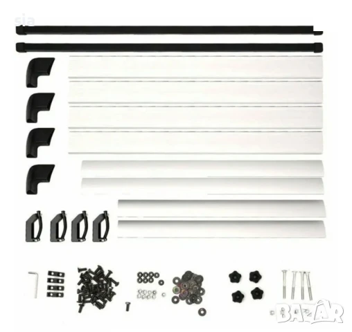 Багажник за автомобил с напречни греди, 160см, снимка 4 - Аксесоари и консумативи - 49093786