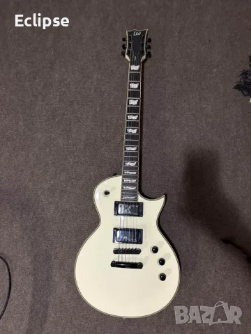 esp ltd ec 401 white с EMG 57/66 set