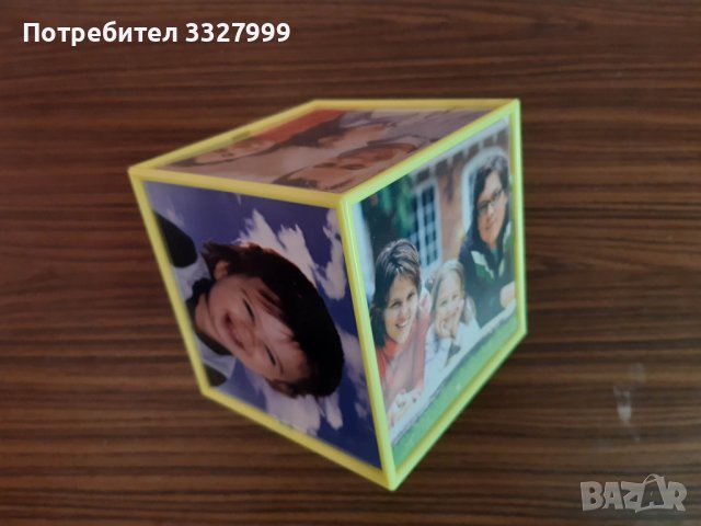Въртящо се кубче за 6  снимки, снимка 3 - Други стоки за дома - 37361247