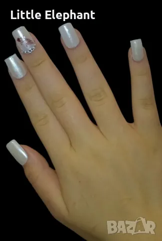 Ръчна изработка на на press on nails(лепящи нокти) по поръчка, снимка 3 - Продукти за маникюр - 49874184