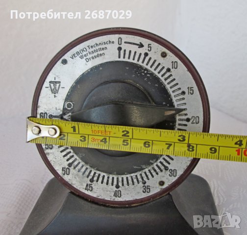 Няколко: вечен календар от метал, Стар германски таймер до 1 час, работи, от бакелит, снимка 4 - Антикварни и старинни предмети - 29576799