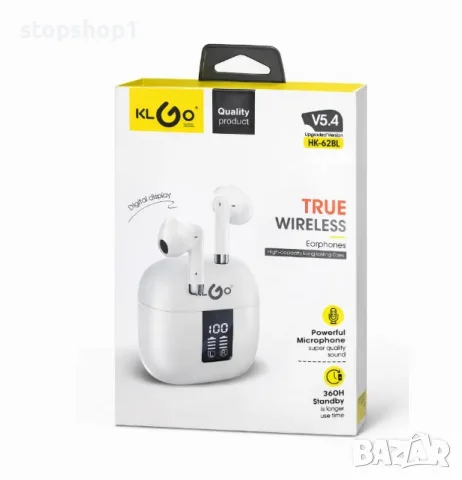 Открийте Невероятния Звук с Безжичните Стерео Слушалки KLGO HK-75BL
