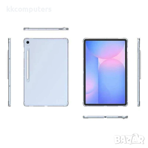 Прозрачен TPU калъф със скрийн протектор от закалено стъкло за Samsung Galaxy Tab S10 Lite, снимка 5 - Калъфи, кейсове - 54287970